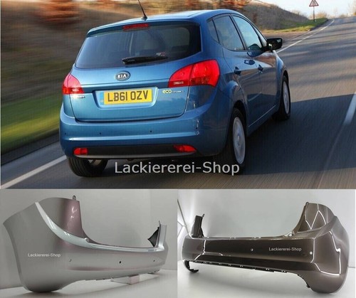 Stoßstange hinten lackiert - lackiert, in